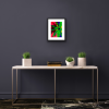 'Neon Calathea' A3 Limited Edition Print - Image 2